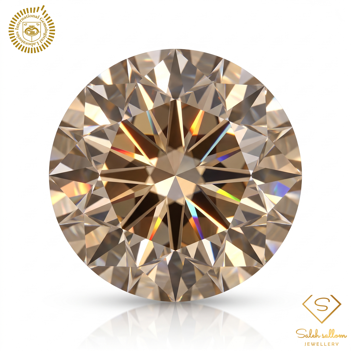 0.45 Carat L Color Natural Diamond – Round Brilliant | VVS2 Clarity | Very Good Cut | IGL Certified