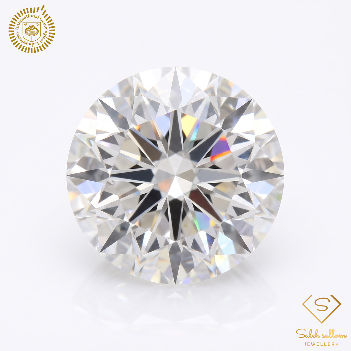 0.46 Carat G Color Natural Diamond – Round Brilliant | VVS2 Clarity | Excellent Cut | IGL Certified