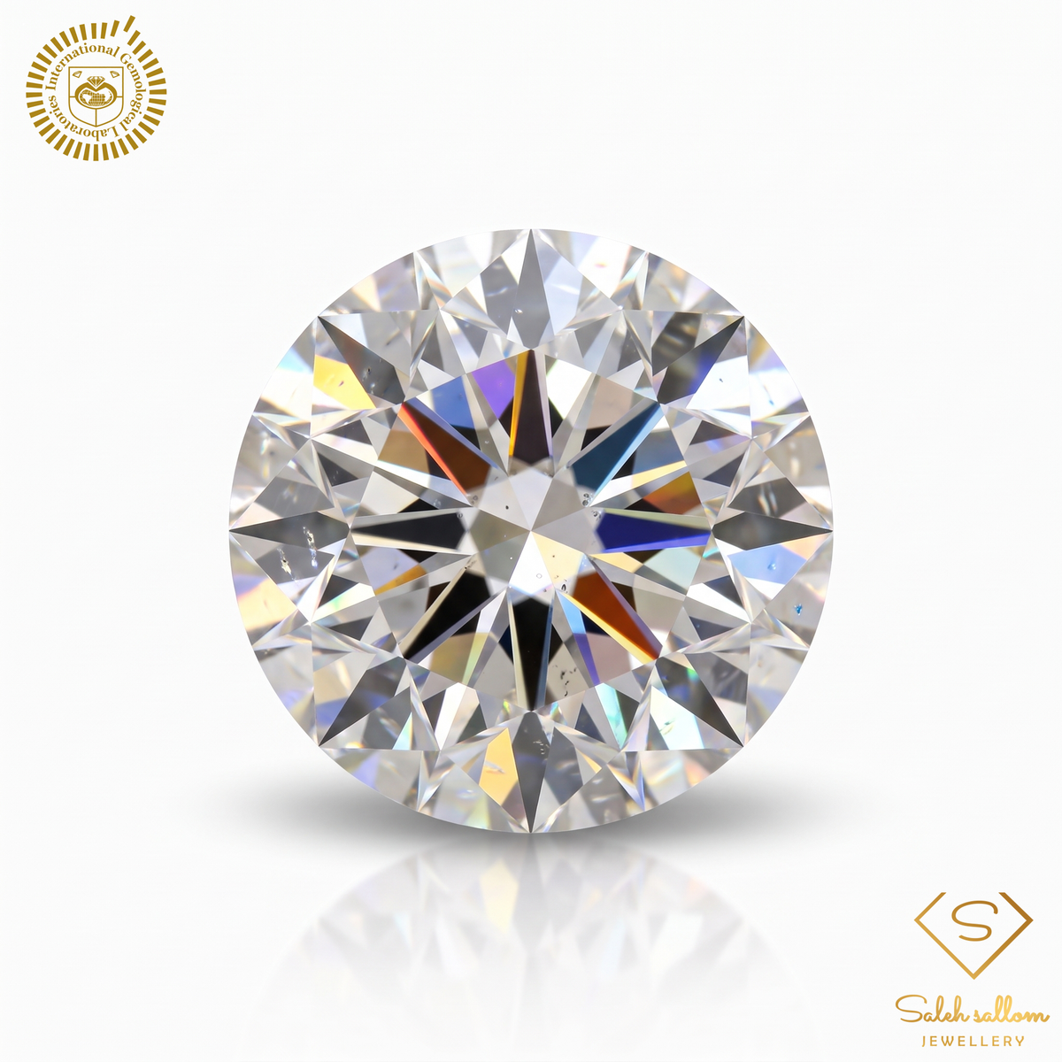 0.72 Carat H Color Natural Diamond – Round Brilliant | SI2 Clarity | Good Cut | IGL Certified Main image