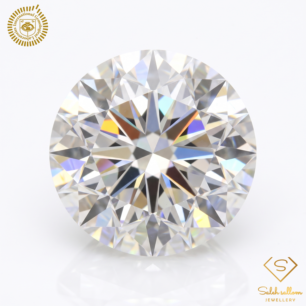 1.00 Carat Light Greenish Yellow Natural Diamond – Round Brilliant | VS1 Clarity | Good Cut | IGL Certified Main image