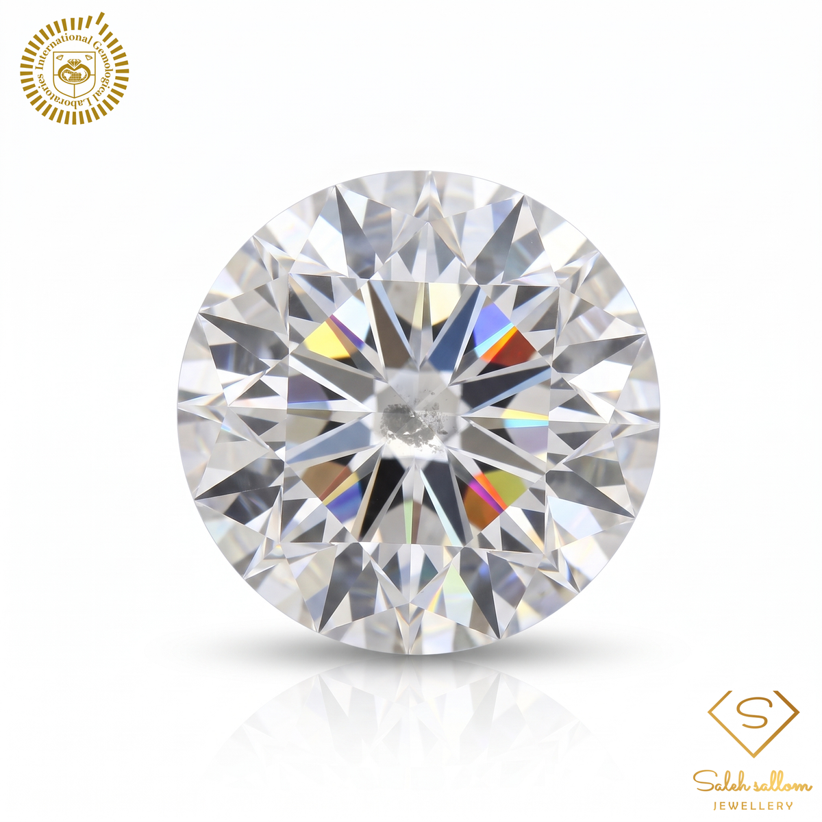 1.50 Carat Natural Diamond – Round Brilliant | F Color | I1 Clarity | Excellent Cut | IGL Certified