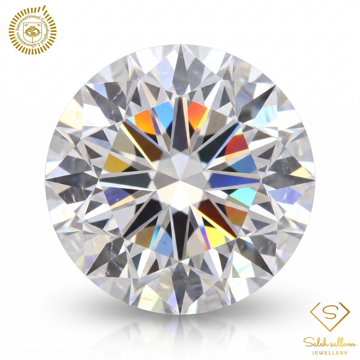 2.57 Carat Natural Diamond – Round Brilliant | H Color | SI3 Clarity | IGL Certified Main image