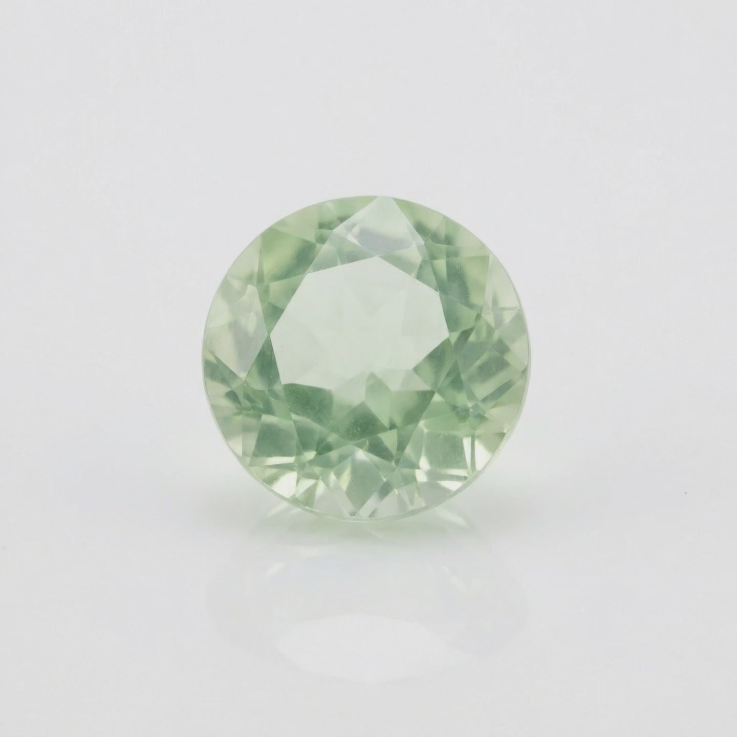 IGI Certified Laboratory Grown Green Spinel | 8.48 Carat Round Mixed Cut | Vibrant Green Gemstone