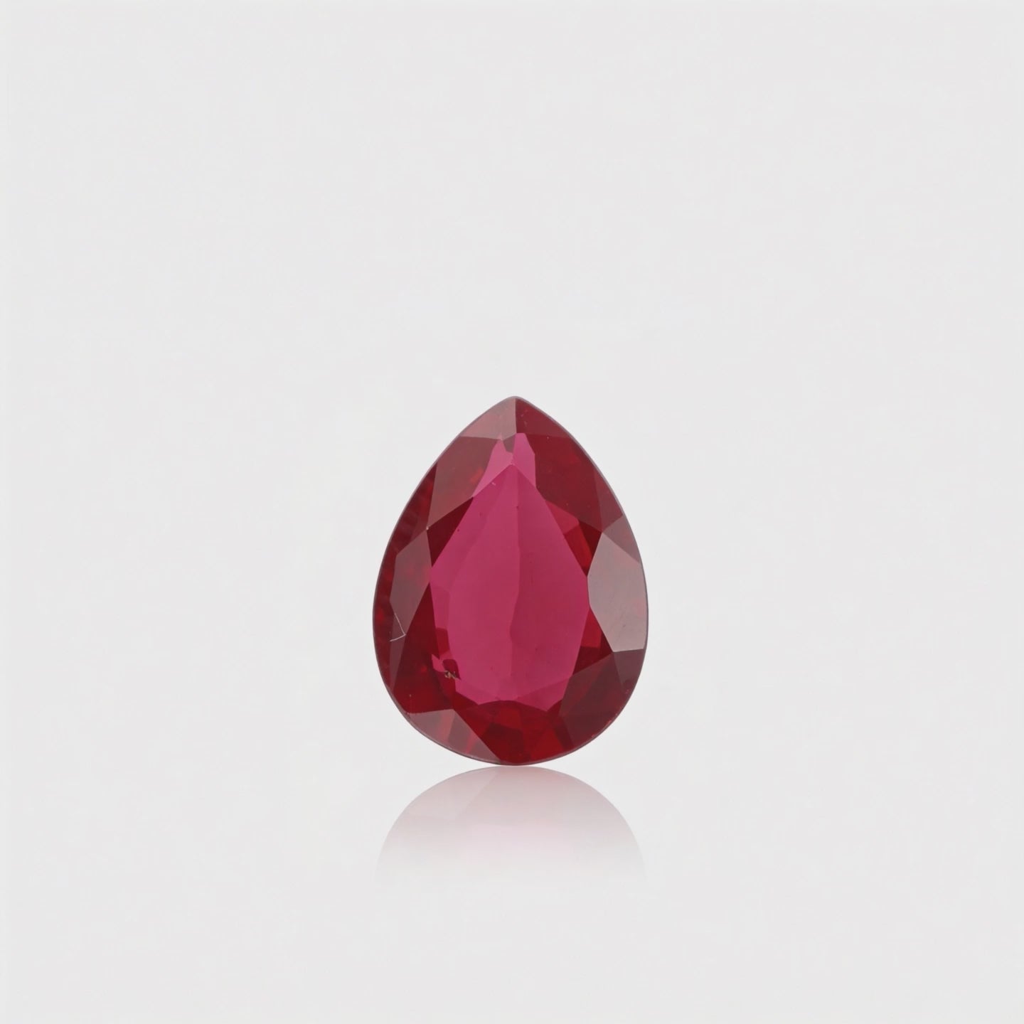 IGI Certified Laboratory Grown Ruby | 1.60 Carat Round Brilliant Cut | Purplish Red Fine Gem