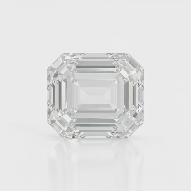 IGI Certified Laboratory Grown Colorless Sapphire | 9.82 Carat Emerald Cut | Luxury Gemstone