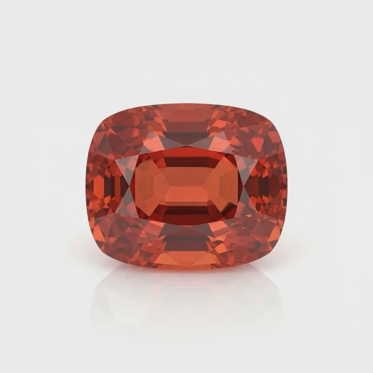 IGI Certified Laboratory Grown Ruby | 8.78 Carat Cushion Mixed Cut | Luxury Statement Gemstone