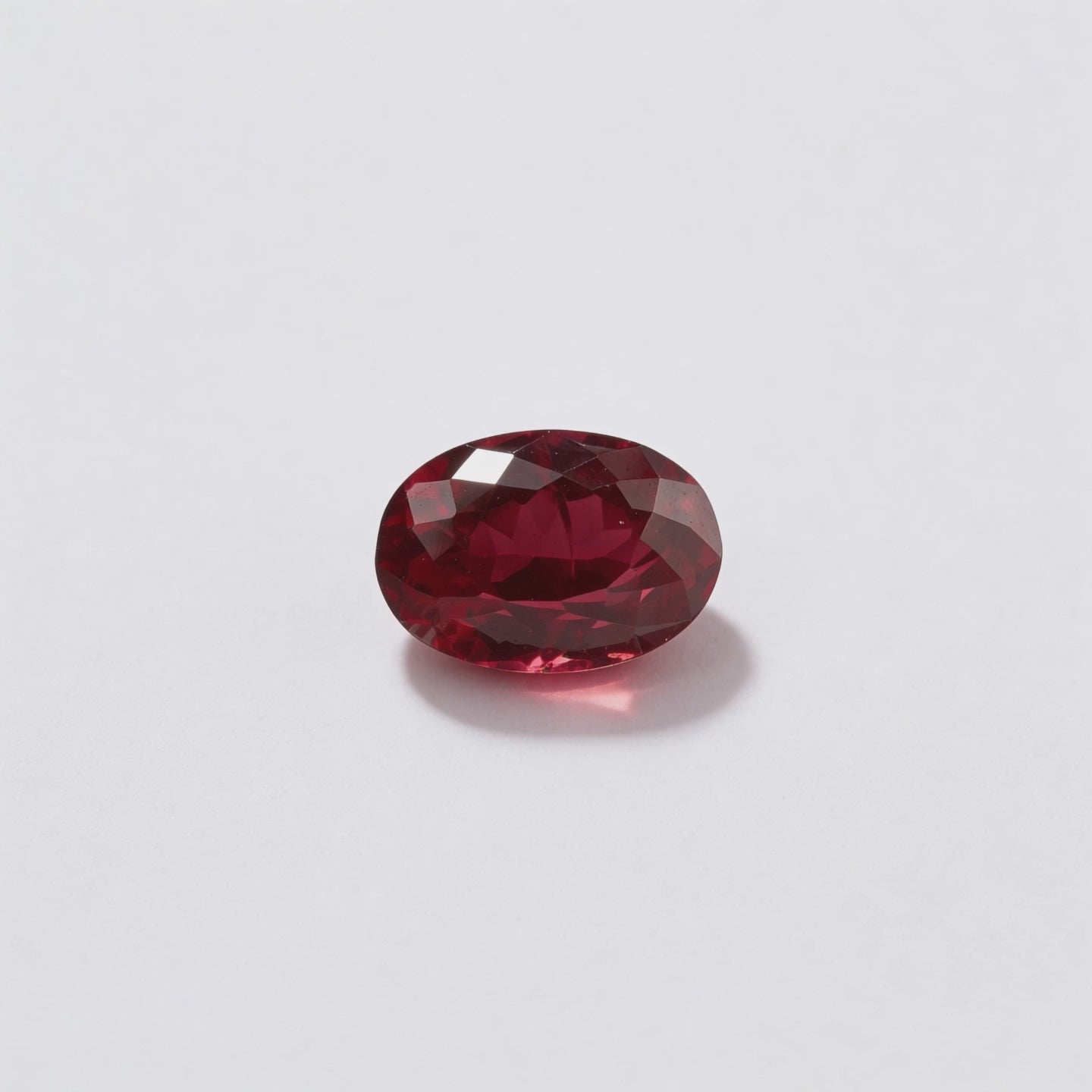 IGI Certified Laboratory Grown Ruby | 10.82 Carat Oval Cut | Vivid Red