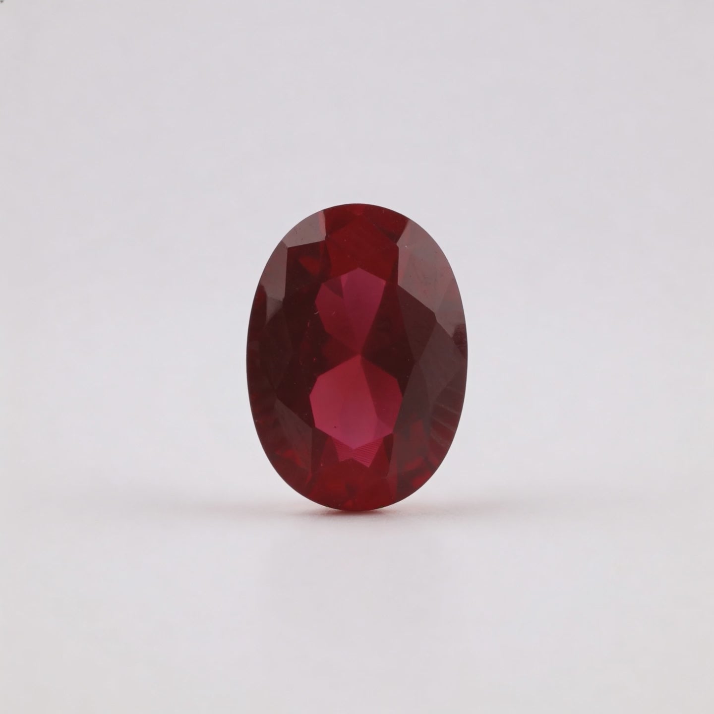 IGI Certified Laboratory Grown Ruby | 6.67 Carat Oval Brilliant Cut | Premium Red Gemstone
