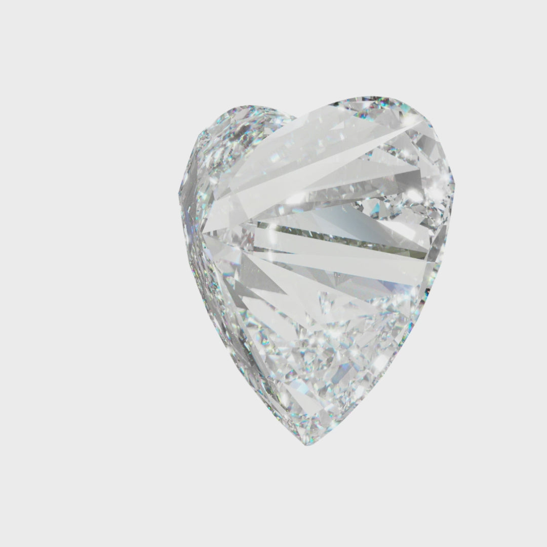 0.25 Carat Lab Grown Diamond – Heart Shape | IGI Certified