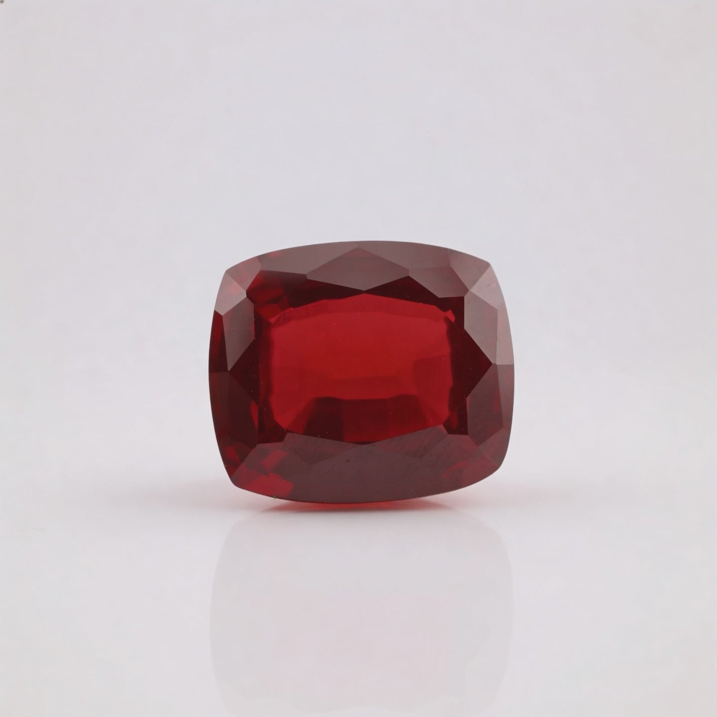IGI Certified Laboratory Grown Ruby | 53.60 Carat Cushion Mixed Cut | Exceptional Collector Gem