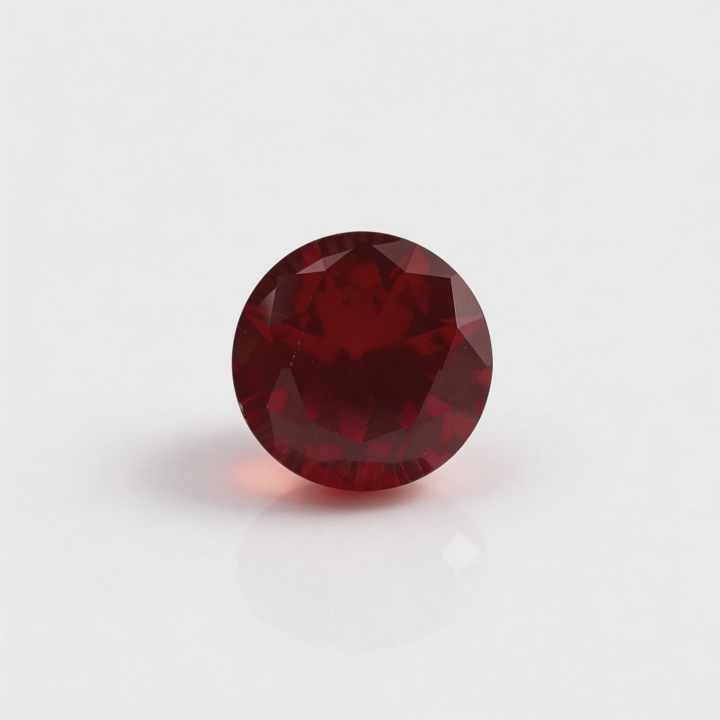 IGI Certified Laboratory Grown Ruby | 13.53 Carat Round Brilliant Cut | Premium Red Statement Gemstone