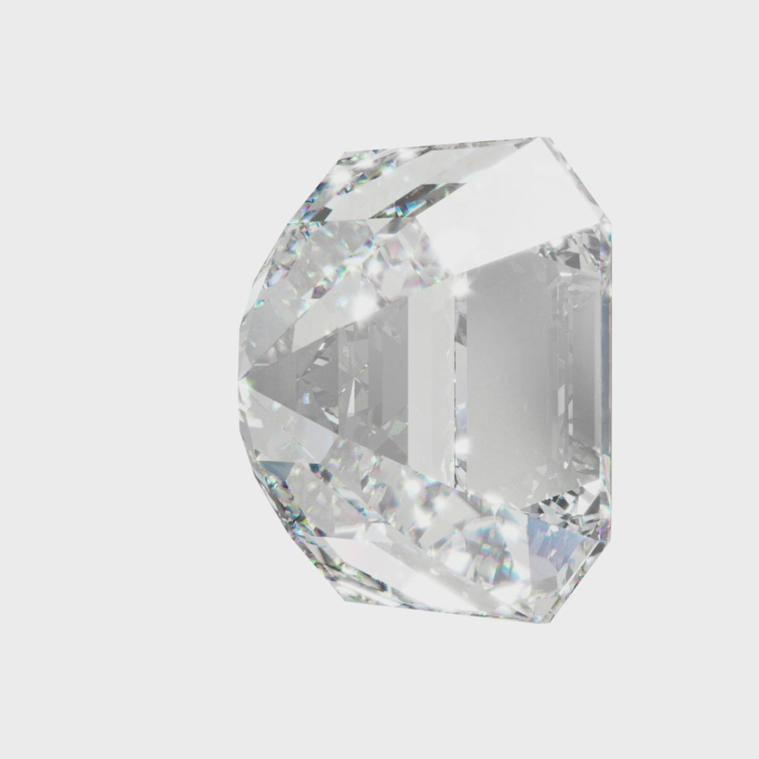 0.25 Carat Lab Grown Diamond – Asscher Cut | IGI Certified